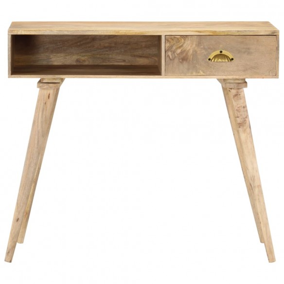 Table console 90x45x75 cm bois de manguier massif