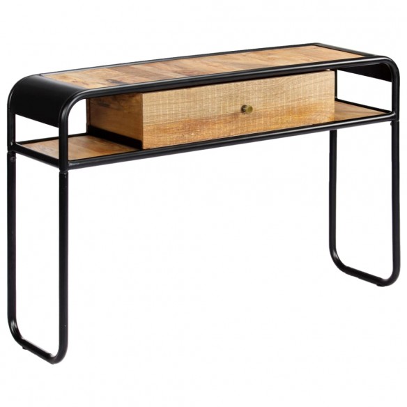 Table console 118 x 30 x 75 cm Bois de manguier massif