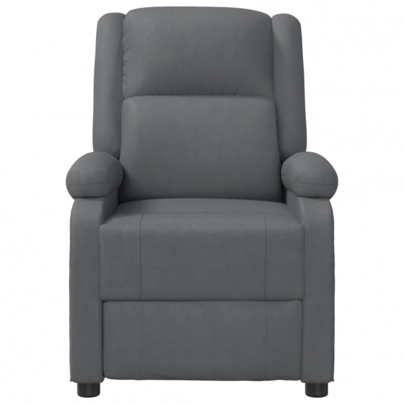 Fauteuil de massage Anthracite Similicuir