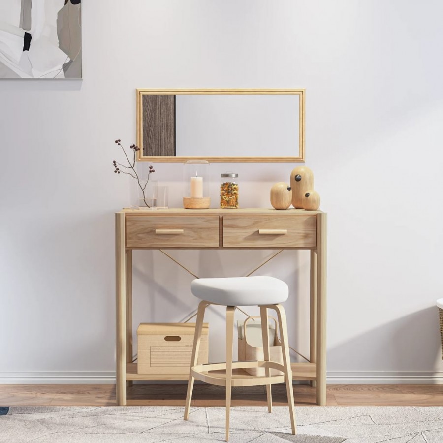 Table console 82x38x75 cm Bois d'ingénierie