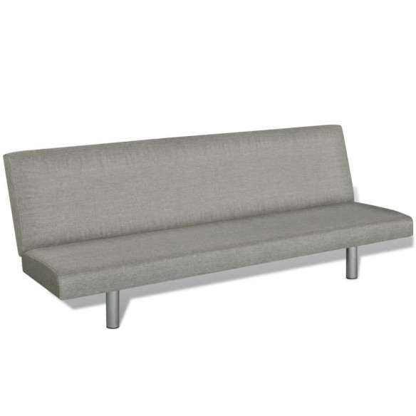 Canapé-lit Gris Polyester