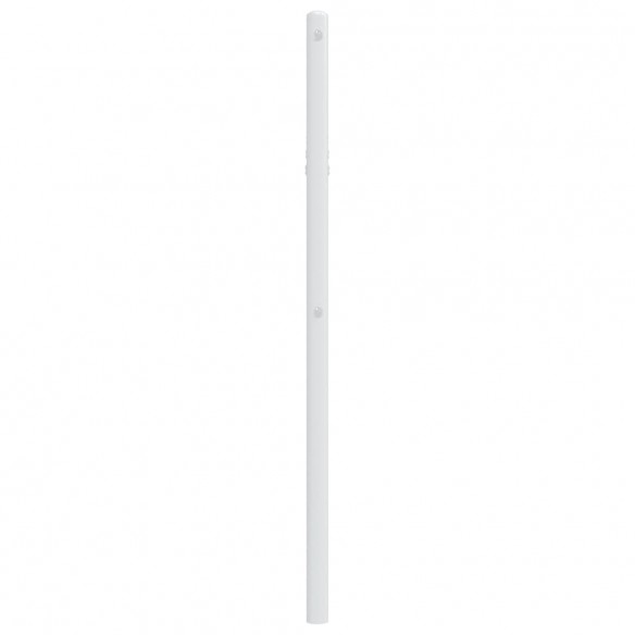 Tête de lit métal blanc 90 cm