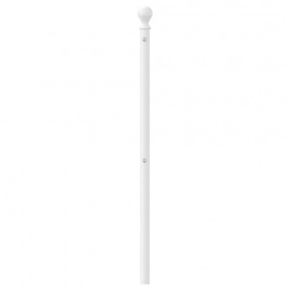 Tête de lit métal blanc 150 cm