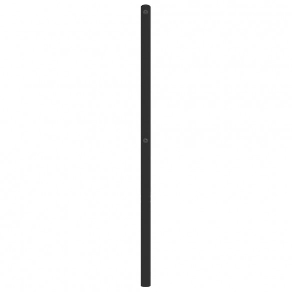 Tête de lit métal noir 193 cm