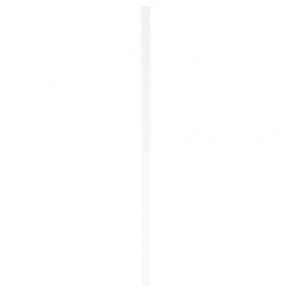 Tête de lit métal blanc 193 cm