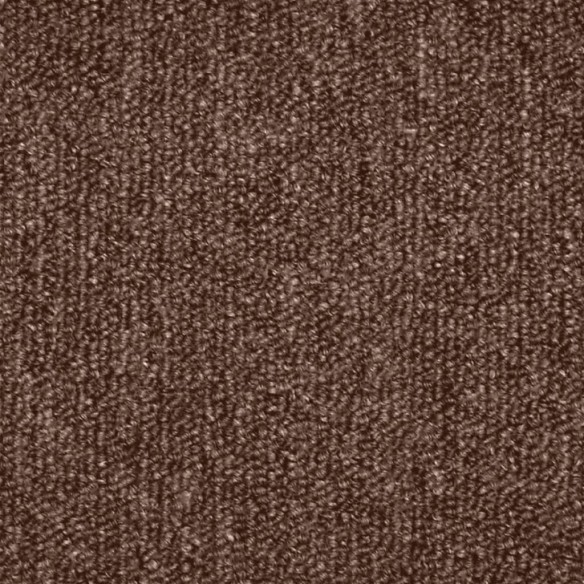 Tapis de marches d'escalier 15 pcs Marron 65x24x4 cm