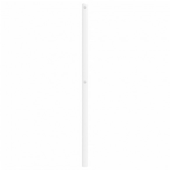 Tête de lit métal blanc 135 cm