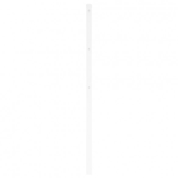 Tête de lit métal blanc 200 cm