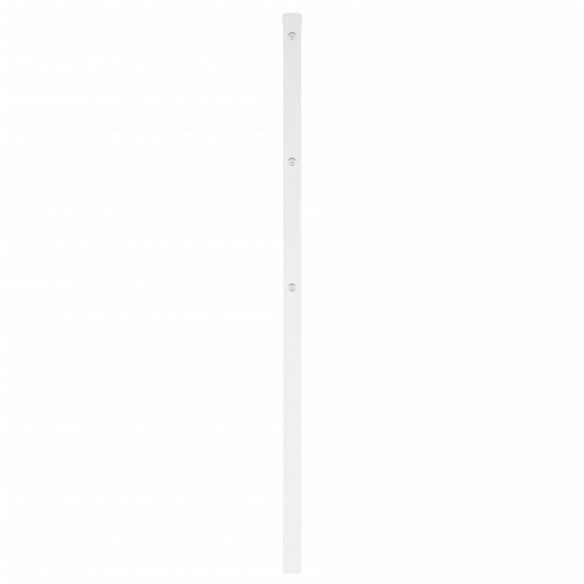 Tête de lit métal blanc 135 cm