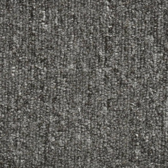 Tapis de marches d'escalier 15 pcs Gris foncé 56x17x3 cm