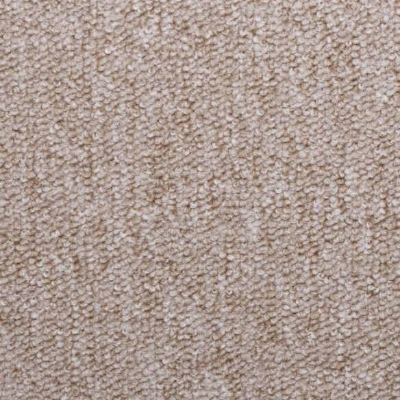 Tapis d'escalier 15 pcs 65x21x4 cm Taupe