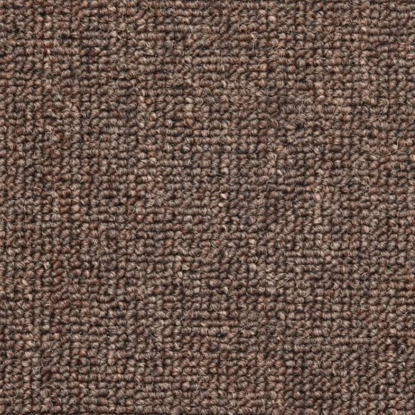 Tapis d'escalier 10 pcs 56x17x3 cm Marron café