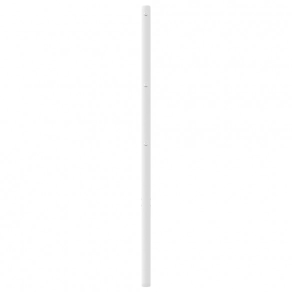 Tête de lit métal blanc 90 cm