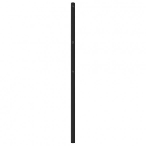 Tête de lit métal noir 193 cm