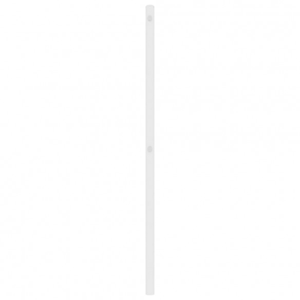 Tête de lit métal blanc 200 cm