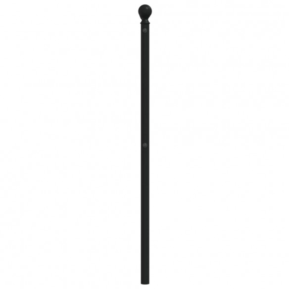 Tête de lit métal noir 193 cm