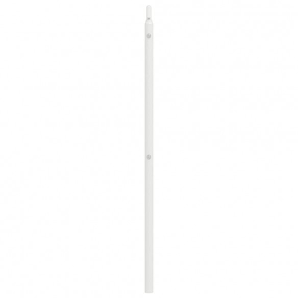 Tête de lit métal blanc 200 cm