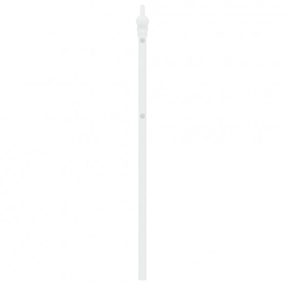 Tête de lit métal blanc 160 cm