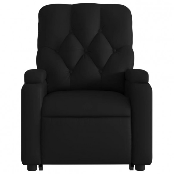 Fauteuil inclinable électrique noir similicuir