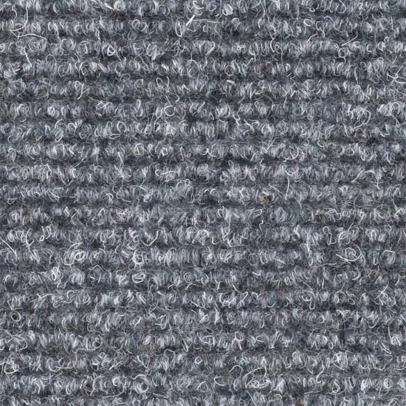 Tapis autoadhésifs de marches 10 pcs Gris clair 56x17x3 cm