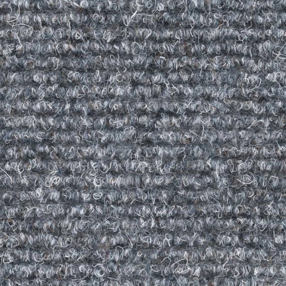 Tapis autoadhésifs de marches 5 pcs Gris clair 65x21x4 cm