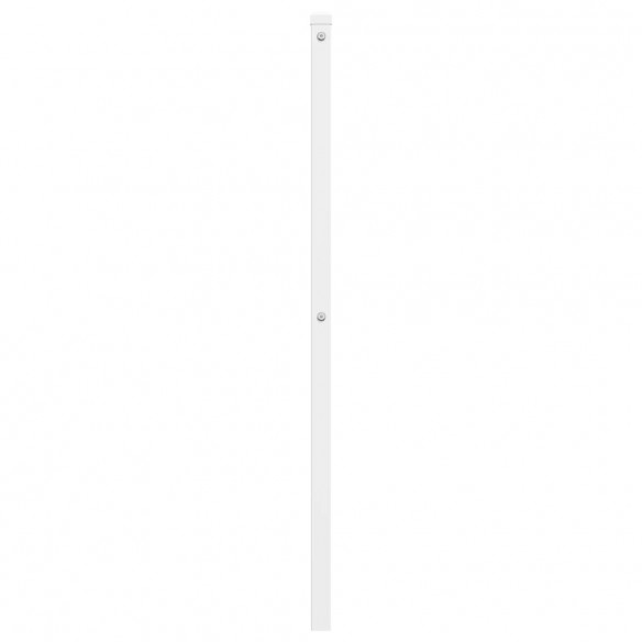 Tête de lit métal blanc 200 cm