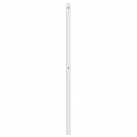 Tête de lit métal blanc 160 cm