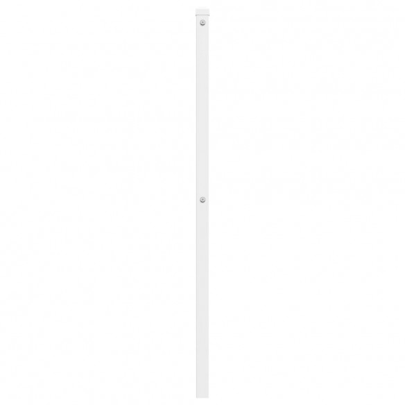 Tête de lit métal blanc 135 cm