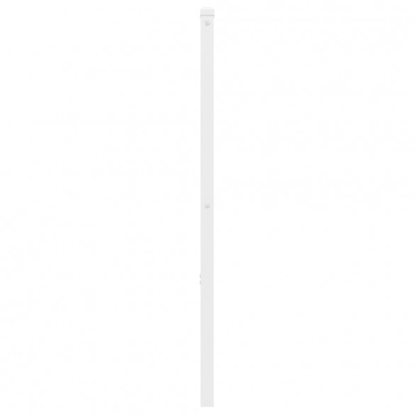 Tête de lit métal blanc 150 cm