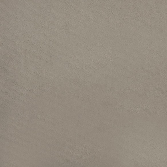 Chaise à bascule Gris clair Velours