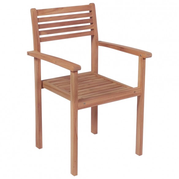 Chaises de jardin 2 pcs avec coussins rouge Bois de teck massif